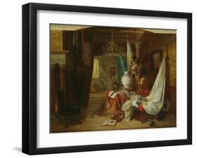 Interior, Romantic Bric-A-Brac (Oil on Canvas)-Alexandre Couder-Framed Giclee Print