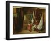 Interior, Romantic Bric-A-Brac (Oil on Canvas)-Alexandre Couder-Framed Giclee Print