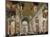 Interior, Saint Peter's Basilica, Rome, Italy-Antonio Pannini-Mounted Giclee Print