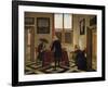 Interior Scene, c.1670-Pieter Janssens-Framed Giclee Print