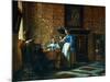 Interior Scene, C1650-Pieter de Hooch-Mounted Giclee Print