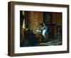 Interior Scene, C1650-Pieter de Hooch-Framed Giclee Print