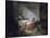 Interior Scene, Late 18th Century-Jean-Honore Fragonard-Mounted Giclee Print