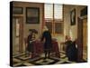 Interior Scene-Pieter Janssens-Stretched Canvas