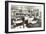 Interior, Scotty's Manger, Retro Diner, Photo-null-Framed Art Print