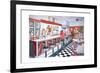 Interior, Soda Fountain, NYC, 2012-Anthony Butera-Framed Giclee Print