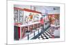 Interior, Soda Fountain, NYC, 2012-Anthony Butera-Mounted Giclee Print