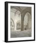 Interior South-West View of the Church of St Helen, Bishopsgate, City of London, 1820-Frederick Nash-Framed Giclee Print