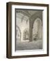 Interior South-West View of the Church of St Helen, Bishopsgate, City of London, 1820-Frederick Nash-Framed Giclee Print