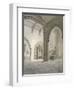 Interior South-West View of the Church of St Helen, Bishopsgate, City of London, 1820-Frederick Nash-Framed Giclee Print