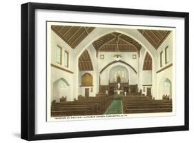Interior, St. Paul's Church, Charleston, West Virginia-null-Framed Art Print