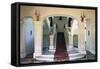 Interior Staircase, Beaumanoir Castle-null-Framed Stretched Canvas