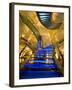 Interior Stairs and Ceiling of Modern Public Spa, Escaldes-Engordany Parish, Andorra-Jim Zuckerman-Framed Photographic Print