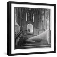 Interior Stairway of the Chapter House, Wells Cathedral-Frederick Henry Evans-Framed Photographic Print