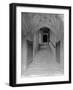 Interior Stairway, Wells Cathedral-Frederick Henry Evans-Framed Photographic Print