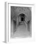 Interior Stairway, Wells Cathedral-Frederick Henry Evans-Framed Photographic Print