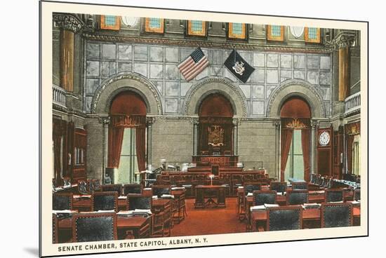 Interior, State House, Albany, New York-null-Mounted Premium Giclee Print
