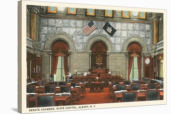Interior, State House, Albany, New York-null-Stretched Canvas