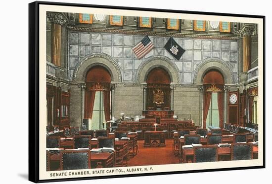 Interior, State House, Albany, New York-null-Framed Stretched Canvas