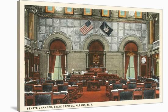 Interior, State House, Albany, New York-null-Stretched Canvas