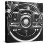 Interior Steering Panel and Steering Wheel of Italian Isotta Fraschini Being Shown at the Auto Show-Tony Linck-Stretched Canvas
