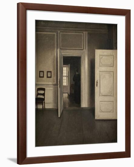 Interior, Strandgade 30, 1901-Vilhelm Hammershoi-Framed Giclee Print