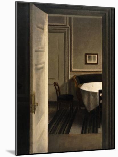 Interior, Strandgade 30, 1904-Vilhelm Hammershoi-Mounted Giclee Print