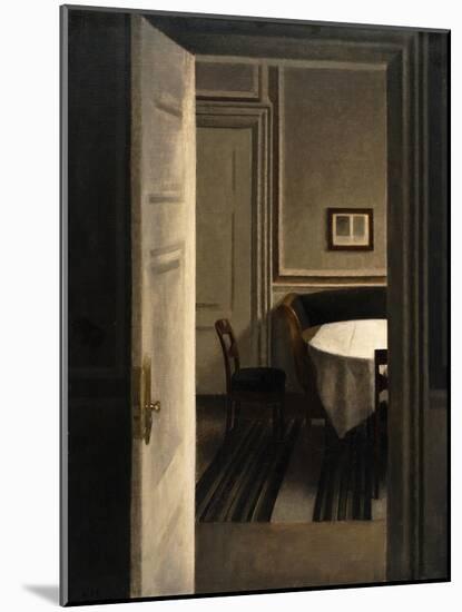Interior, Strandgade 30-Vilhelm Hammershoi-Mounted Giclee Print