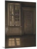 Interior, Sunlight on the Floor-Vilhelm Hammershoi-Mounted Giclee Print