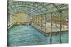 Interior, Sutro Baths, San Francisco, California-null-Stretched Canvas