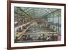 Interior, Sutro Baths, San Francisco, California-null-Framed Premium Giclee Print