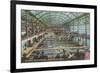 Interior, Sutro Baths, San Francisco, California-null-Framed Premium Giclee Print