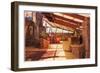 Interior Taliesin-null-Framed Art Print