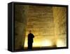 Interior, Temple of Horus, Edfu, Egypt, North Africa, Africa-Michael DeFreitas-Framed Stretched Canvas