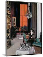 Interior - the Orange Blind, c.1928-Francis Campbell Boileau Cadell-Mounted Giclee Print