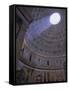 Interior, the Pantheon, Rome, Lazio, Italy, Europe-John Miller-Framed Stretched Canvas