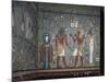 Interior, Tomb of Ramses I, Valley of the Kings, Thebes, Unesco World Heritage Site, Egypt-John Ross-Mounted Photographic Print