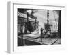 Interior View, Krupp Works, Essen, Ruhr, Germany, World War I, 1917-null-Framed Giclee Print