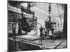 Interior View, Krupp Works, Essen, Ruhr, Germany, World War I, 1917-null-Mounted Giclee Print