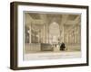 Interior View Looking East, Church of St Stephen Walbrook, City of London, 1851-J Graf-Framed Giclee Print