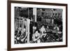 Interior View of a Brass Instrument Factory, Tubas and Trombone-Lantern Press-Framed Art Print