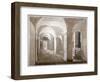 Interior View of a Hall in Horsemonger Lane Prison, Union Road, Southwark, London, 1832-G Yates-Framed Giclee Print