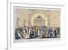 Interior View of a Masquerade at the King's Theatre, Haymarket, London, 1821-null-Framed Giclee Print