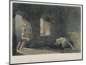Interior View of a Tower Belonging to London Wall at Old Bailey, City of London, 1851-John Wykeham Archer-Mounted Giclee Print