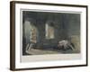 Interior View of a Tower Belonging to London Wall at Old Bailey, City of London, 1851-John Wykeham Archer-Framed Giclee Print