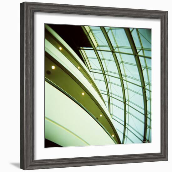 Interior View of Balconies and Windows, the Sage Music Hall, Gateshead, Tyne and Wear, England, UK-Lee Frost-Framed Photographic Print