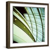 Interior View of Balconies and Windows, the Sage Music Hall, Gateshead, Tyne and Wear, England, UK-Lee Frost-Framed Photographic Print