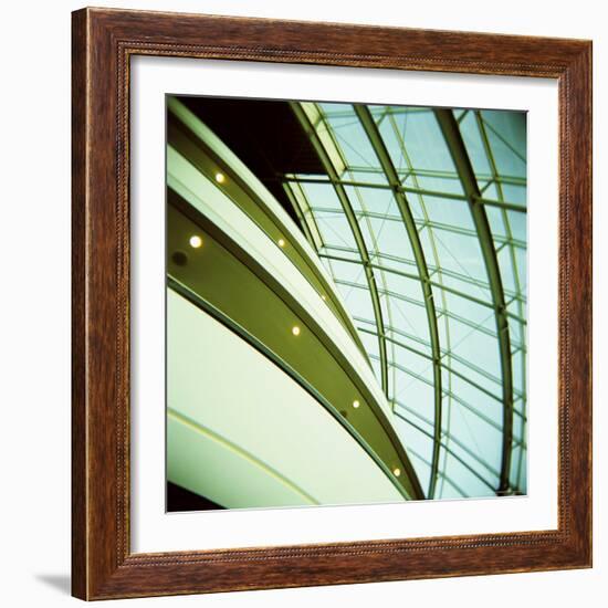 Interior View of Balconies and Windows, the Sage Music Hall, Gateshead, Tyne and Wear, England, UK-Lee Frost-Framed Photographic Print