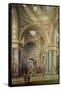 Interior View of Brompton Oratory-Herbert A. Gribble-Framed Stretched Canvas