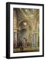 Interior View of Brompton Oratory-Herbert A. Gribble-Framed Giclee Print